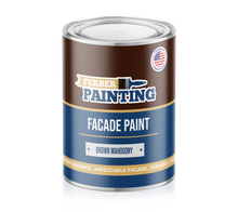 Facade Paint Brown mahagony