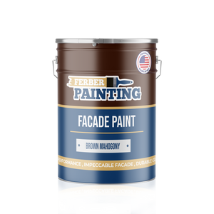 Facade Paint Brown mahagony