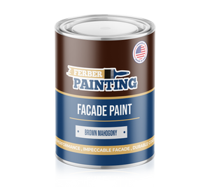 Facade Paint Brown mahagony