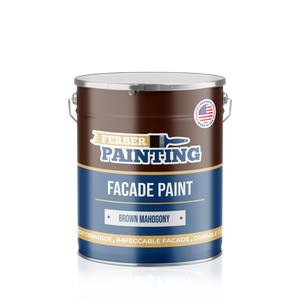 Facade Paint Brown mahagony