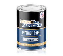 Interior Paint Dark black