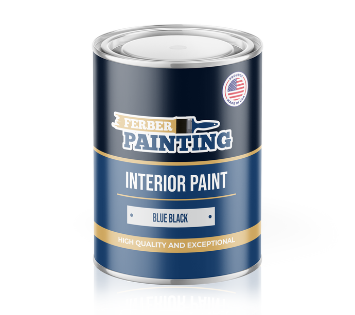 Interior Paint Blue black