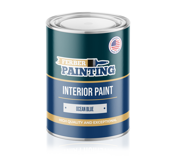 Interior Paint Ocean blue