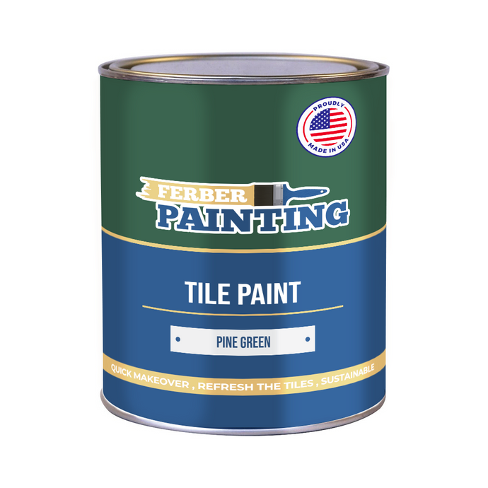 Tile Paint Pine green