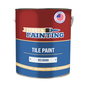 Tile Paint Red brown
