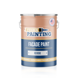 Facade Paint Red beige