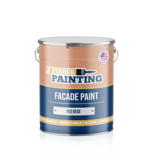 Facade Paint Red beige