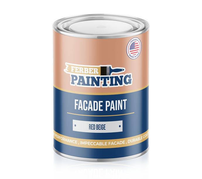 Facade Paint Red beige