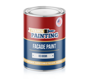 Facade Paint Red brown