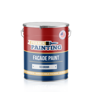 Facade Paint Red brown