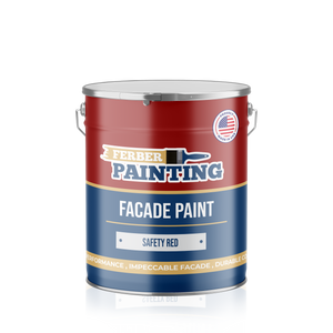 Facade Paint Safety red